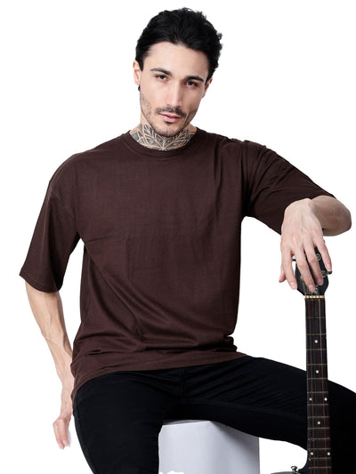 Brown T-Shirt Loose Fit