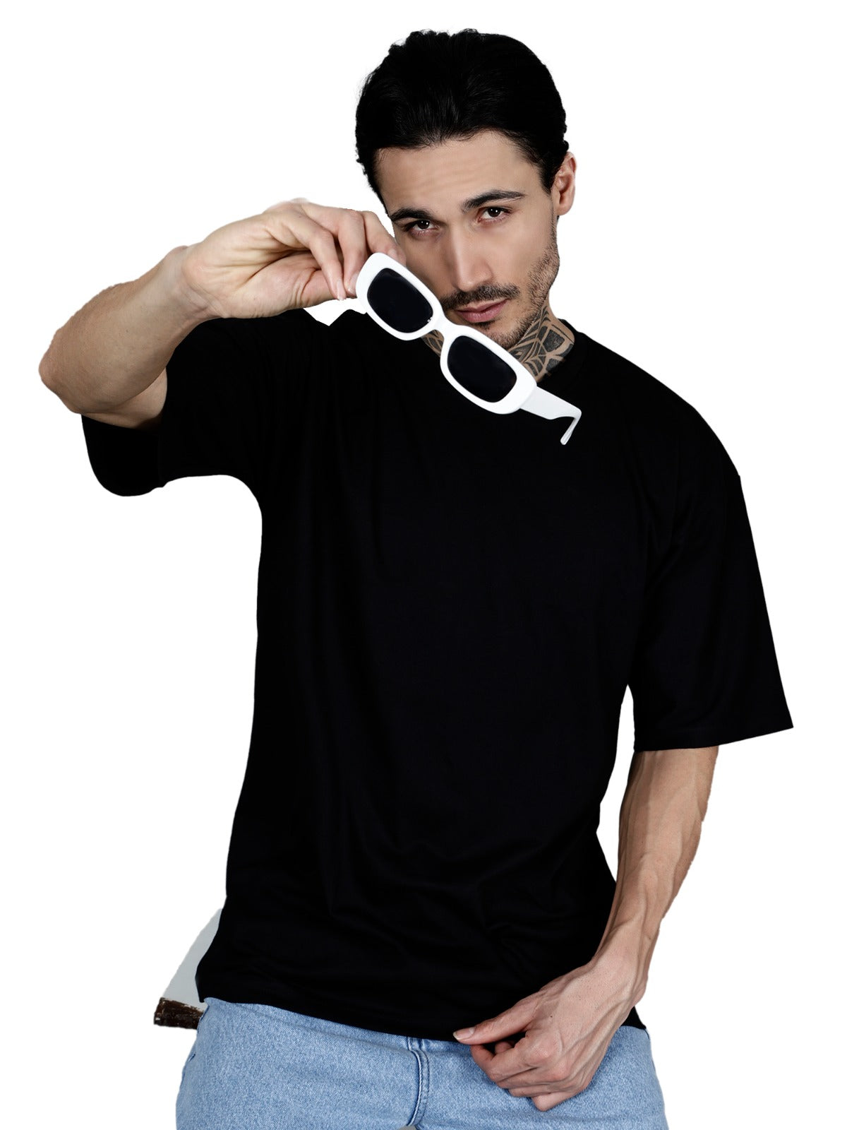 Black T-Shirt Loose Fit