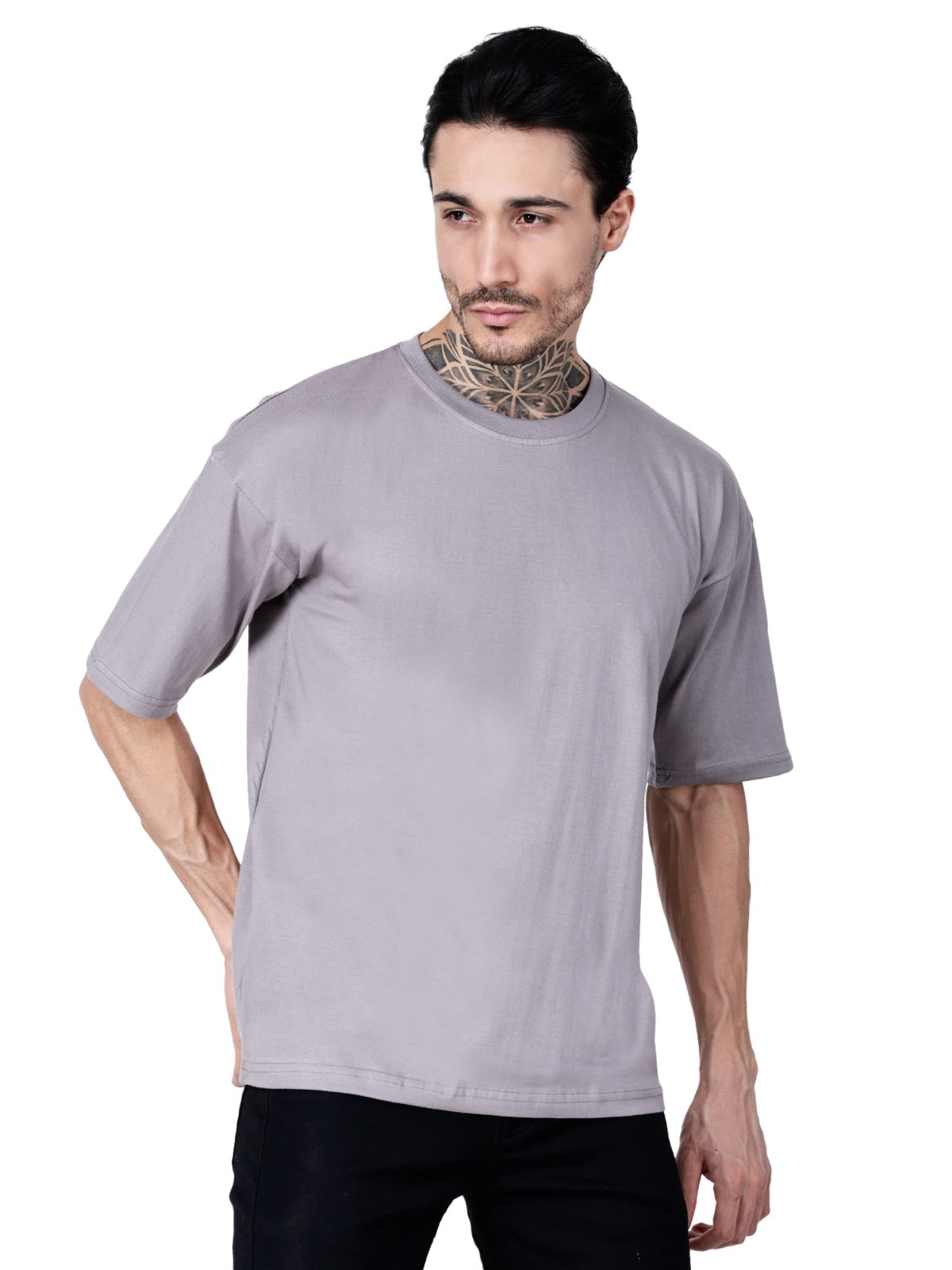 Grey T-Shirt Loose Fit