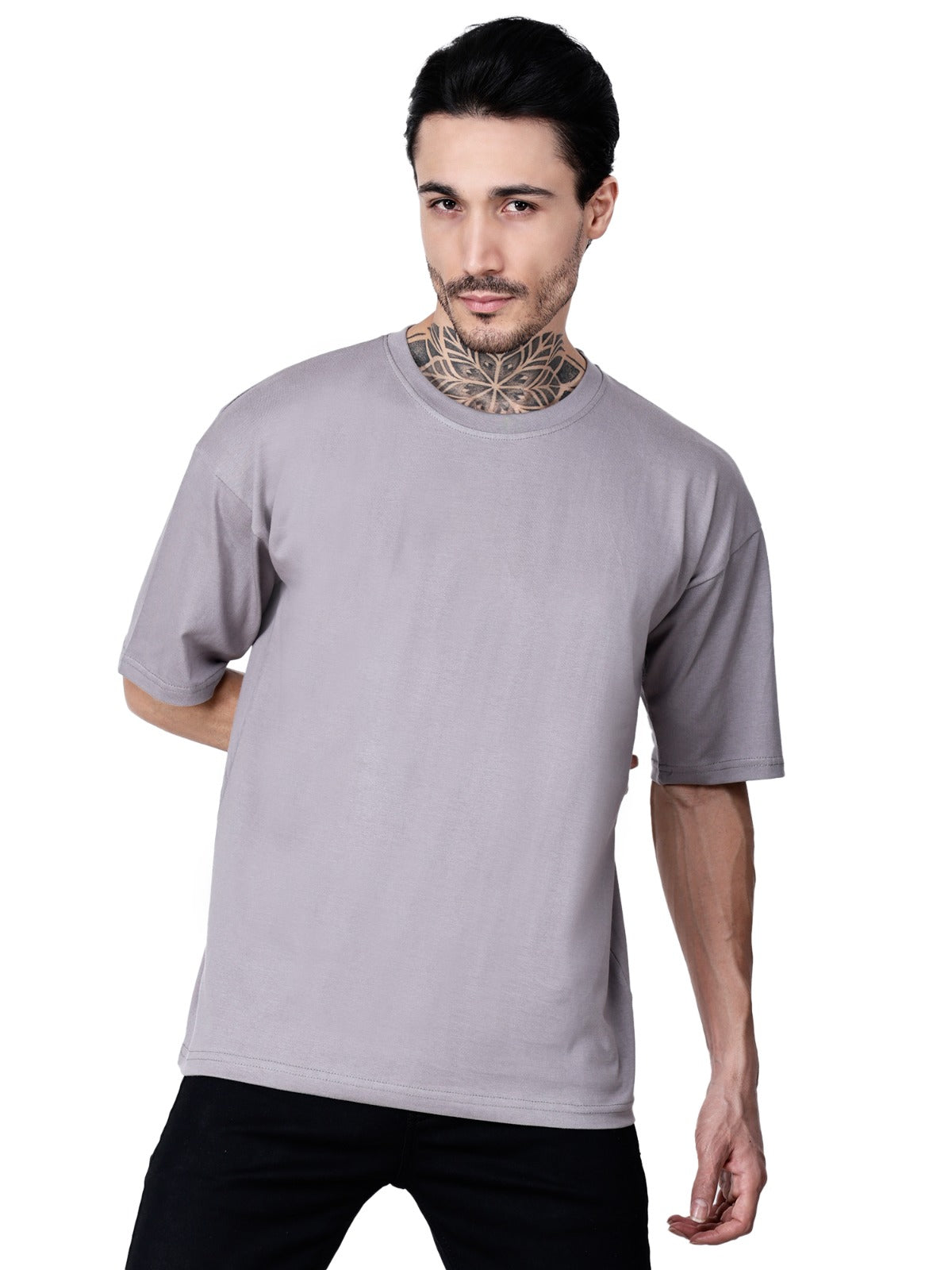 Grey T-Shirt Loose Fit