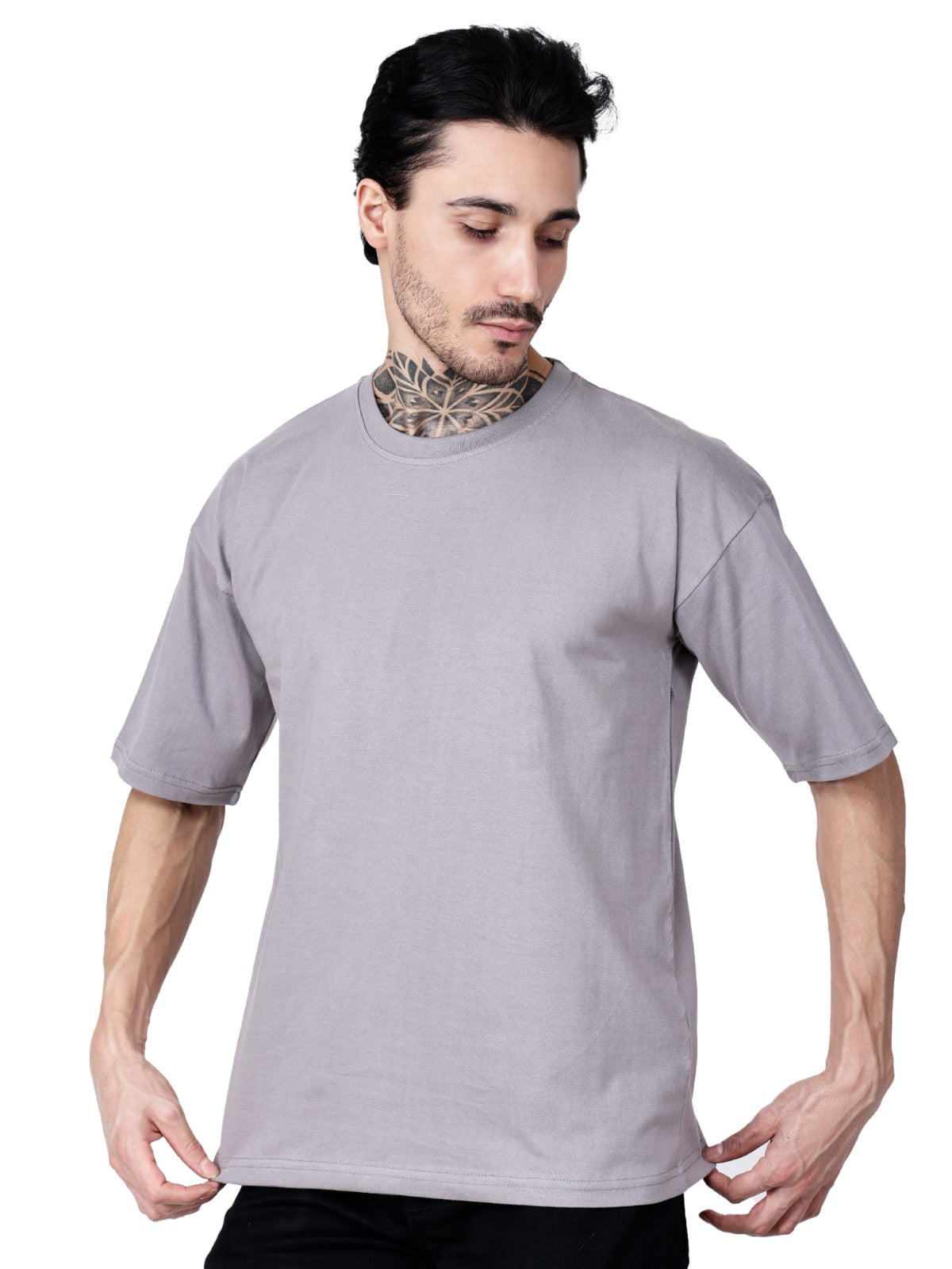 Grey T-Shirt Loose Fit