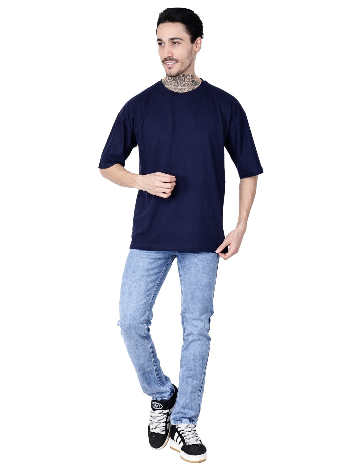 Blue T-Shirt Loose Fit