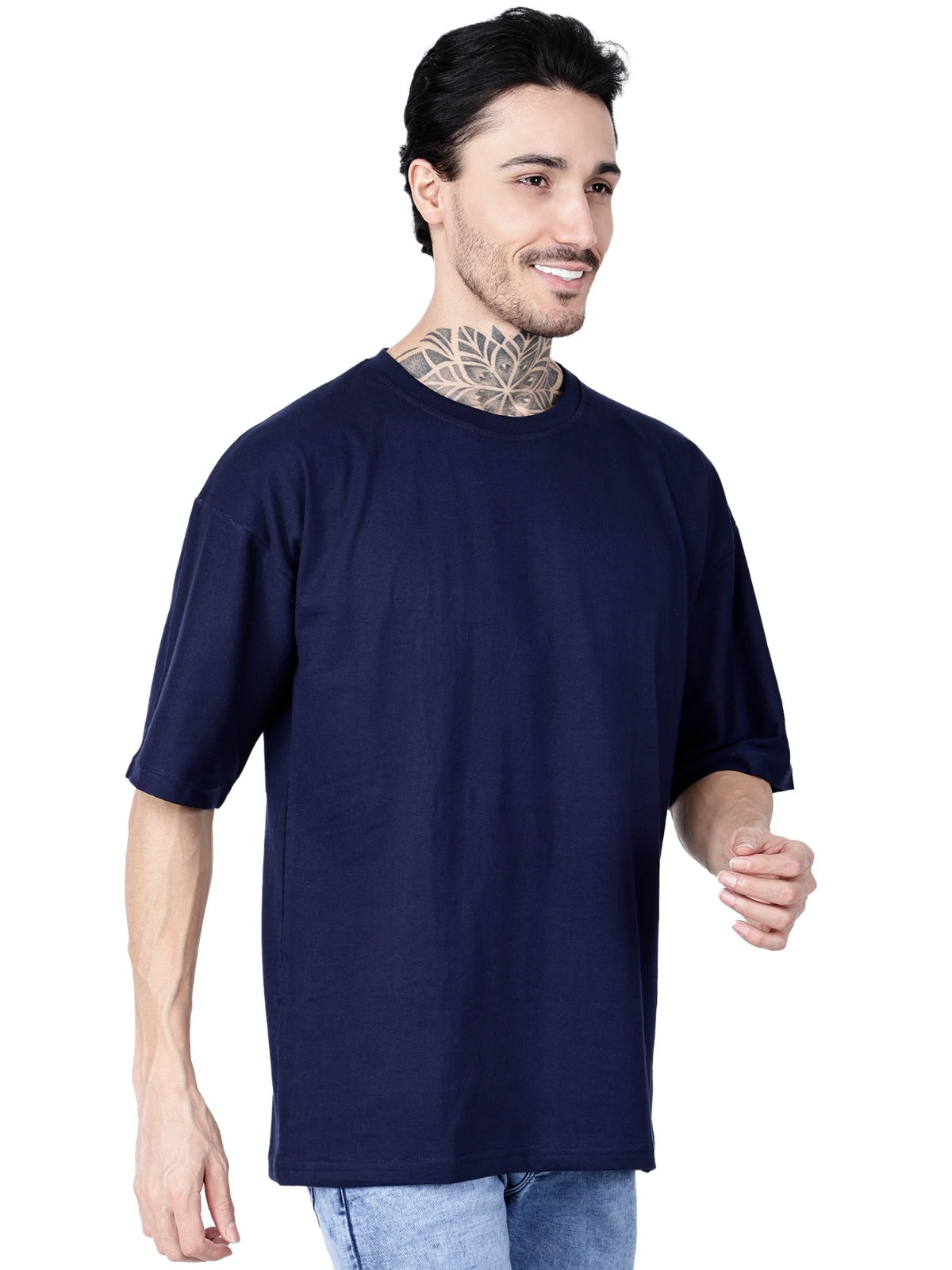 Blue T-Shirt Loose Fit