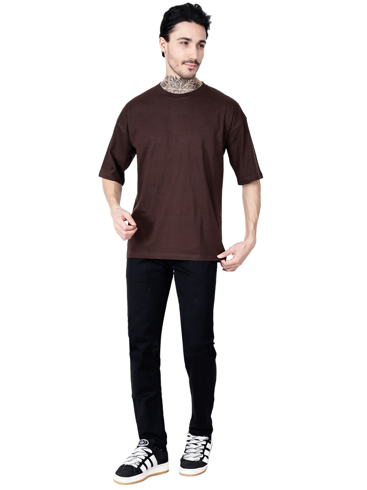 Brown T-Shirt Loose Fit