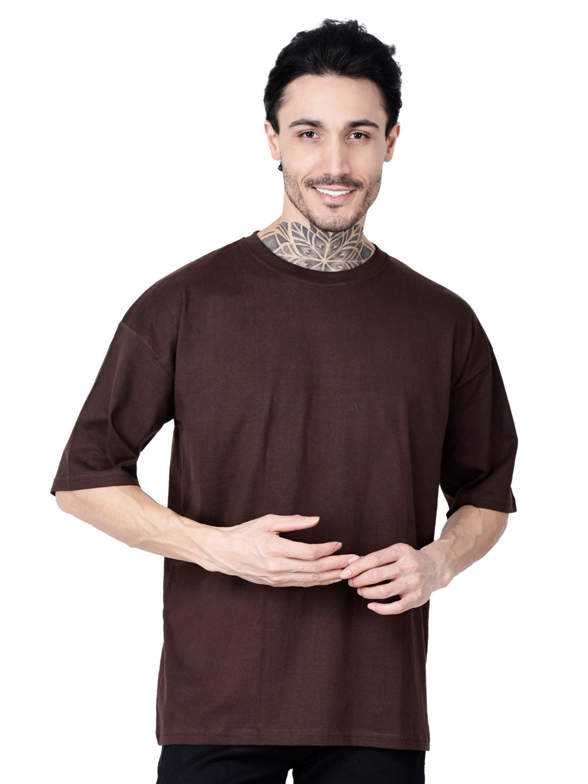 Brown T-Shirt Loose Fit