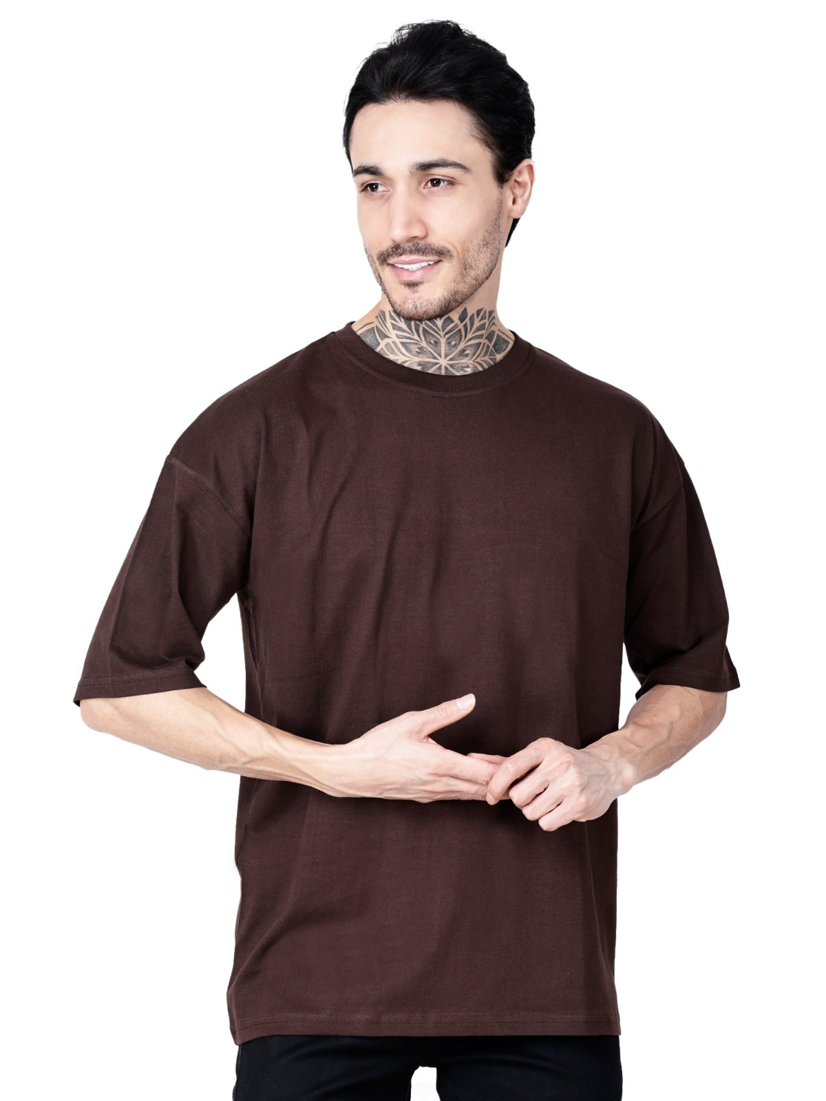 Brown T-Shirt Loose Fit